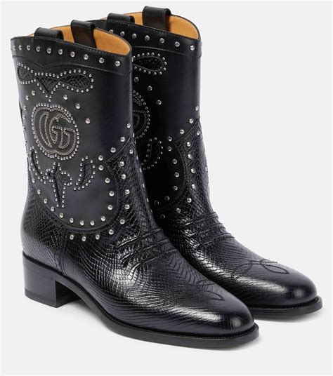 boots made to measure gucci|Gucci cowboy boots.